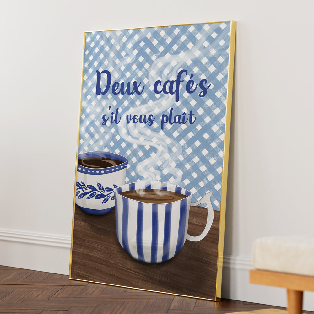 Two coffees please