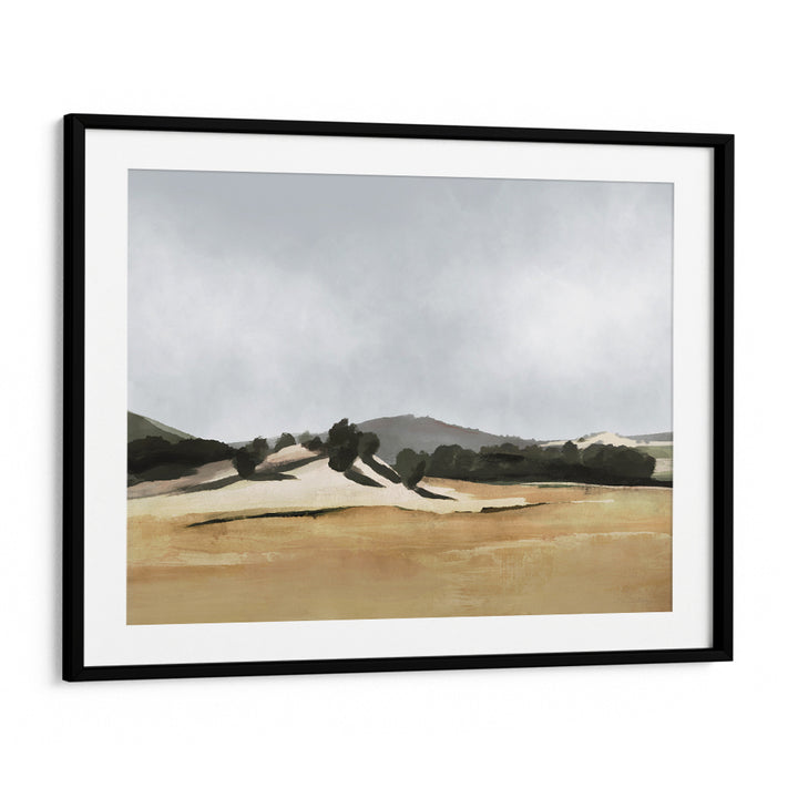 Lazy Afternoon Abstract Artwork-Black Frame With Mount-Nook At You