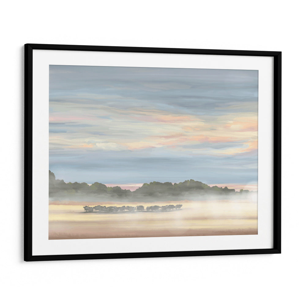 Buffalos In Botswana – Wildlife Landscape Canvas Print - XS / Matte Paper / Rolled Art - Nook At You