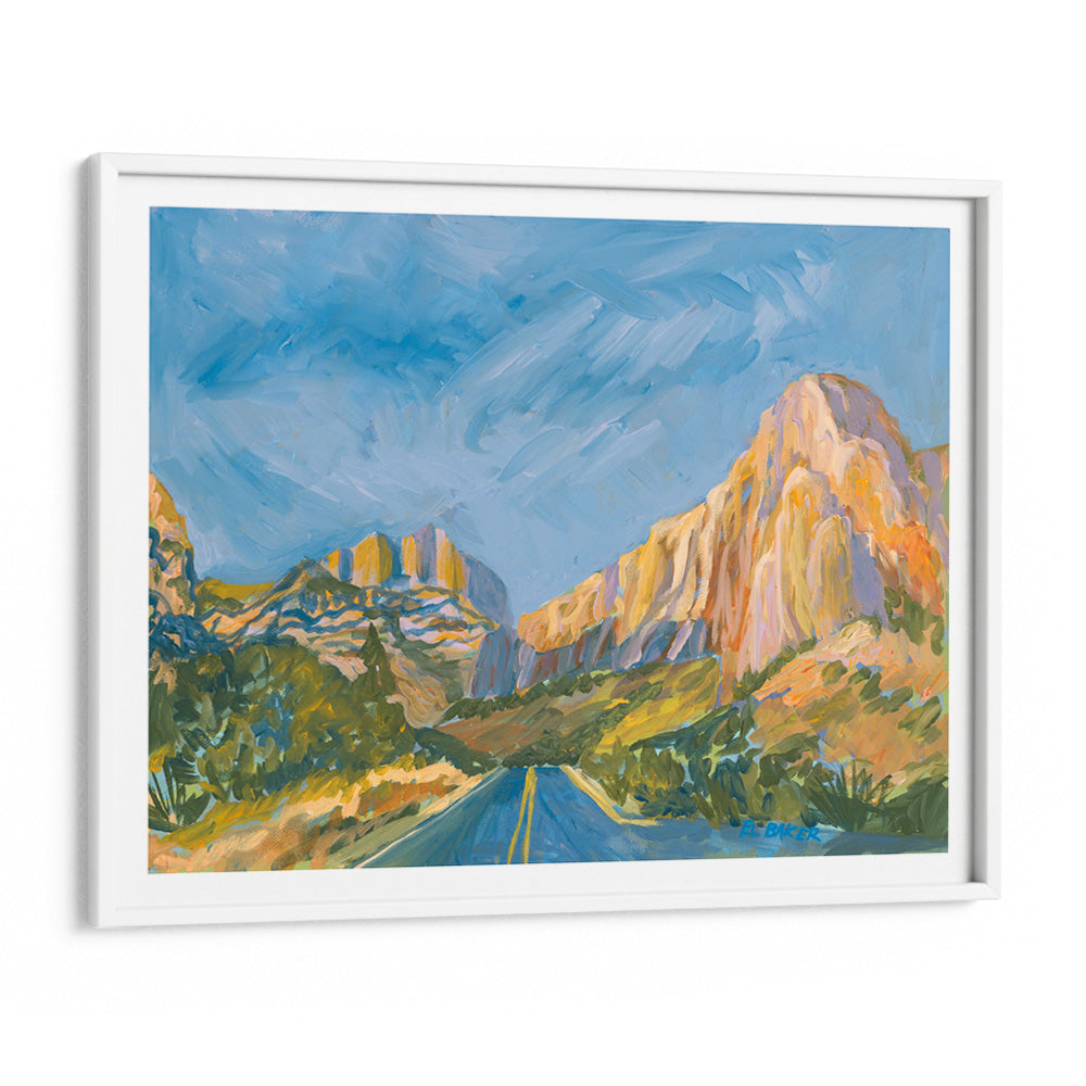 Watercolour Journey Landscape Wall Art Painting Scenery Painting