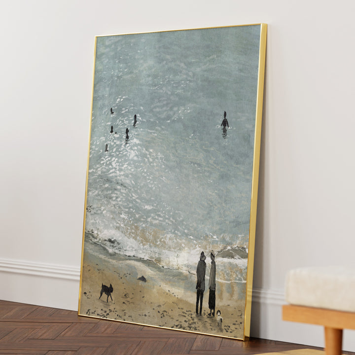 Bamaluz Beach Nature Canvas Paintings