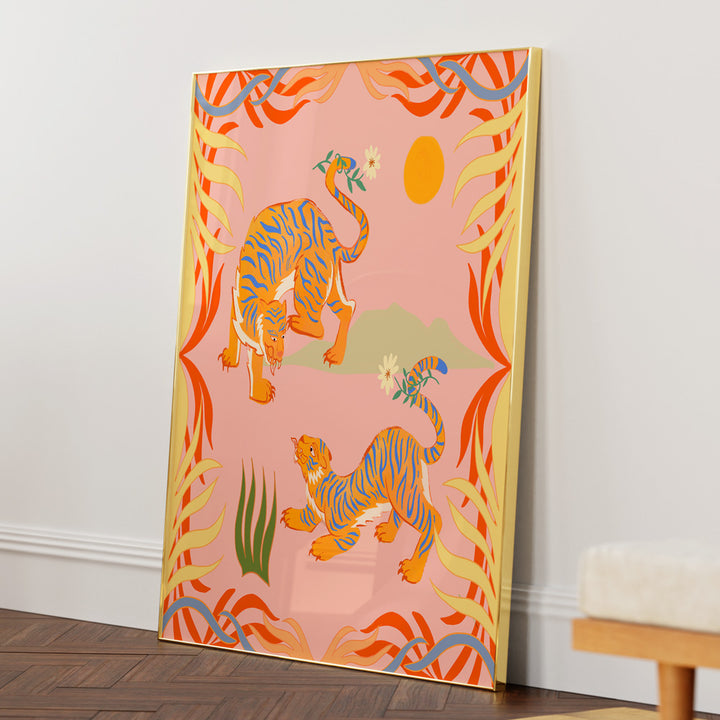 Rawring Playmates Bohemian Artwork