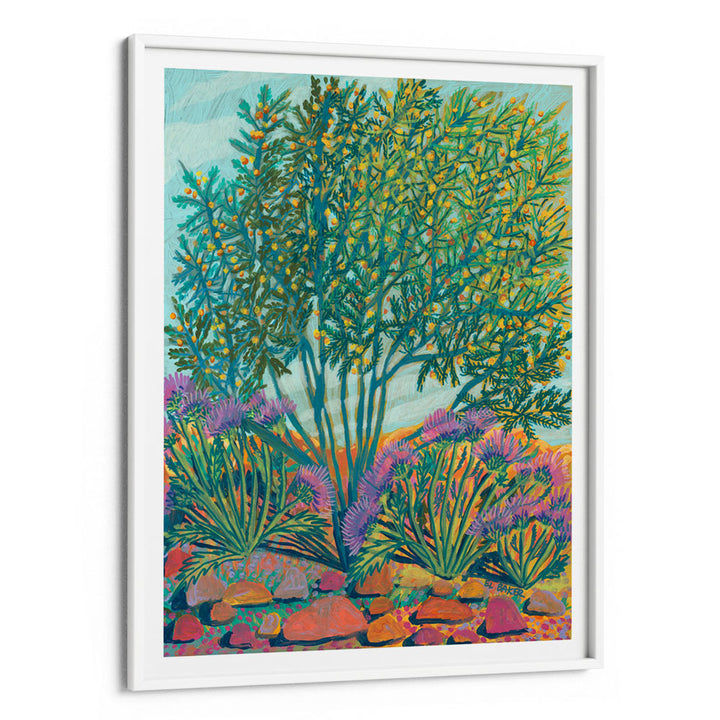 Tranquil Treetops Landscape Art