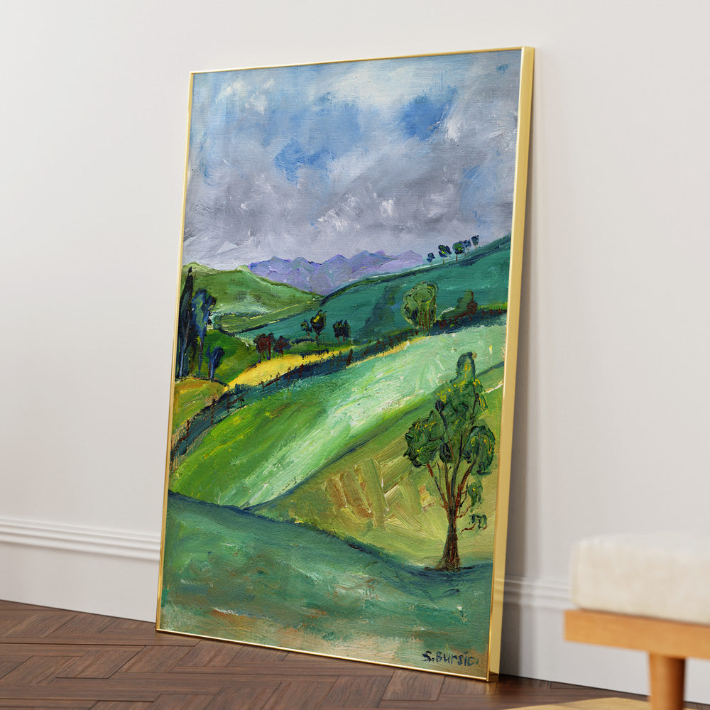 The Countryside (Bursic) Landscape Wall Art Painting Scenery Painting