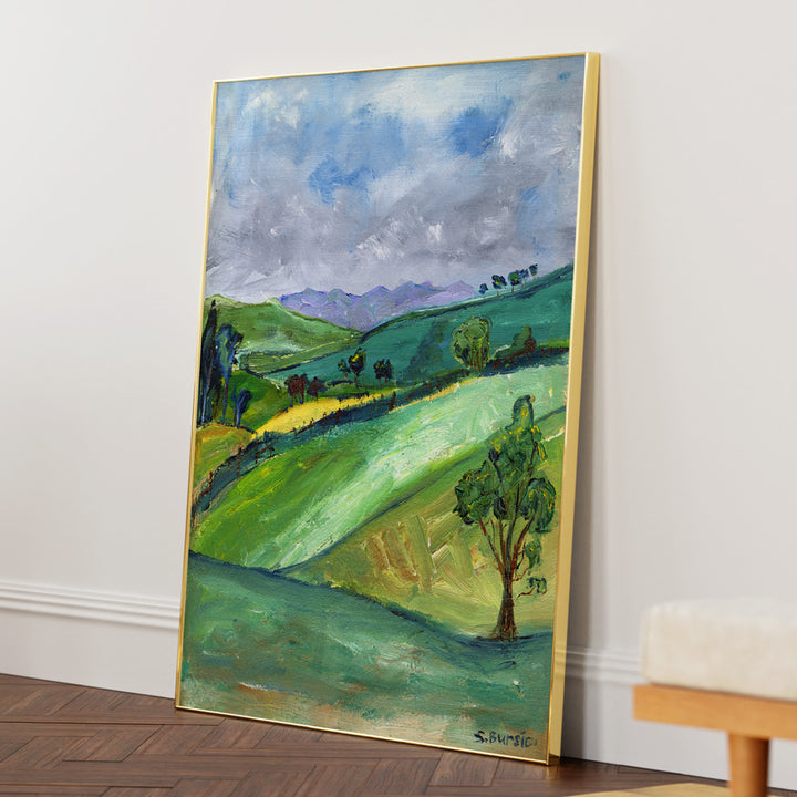 The Countryside (Bursic) Landscape Wall Art Painting Scenery Painting