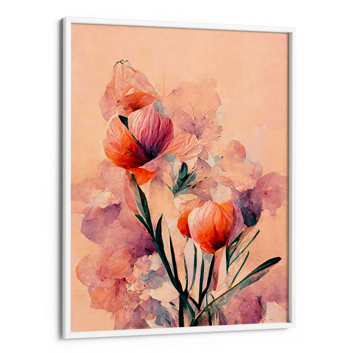 Abstract Coral Flowers