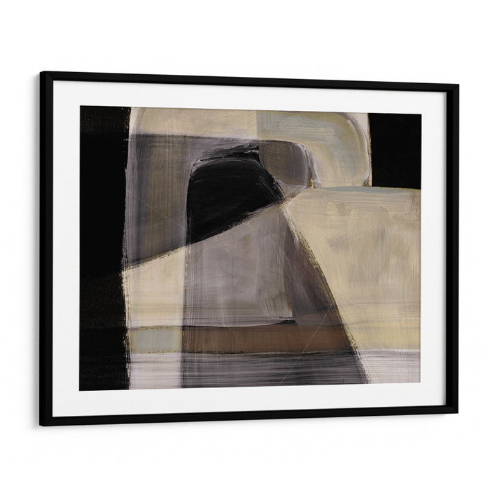 Moods Abstract Painting-Black Frame With Mount-Nook At You