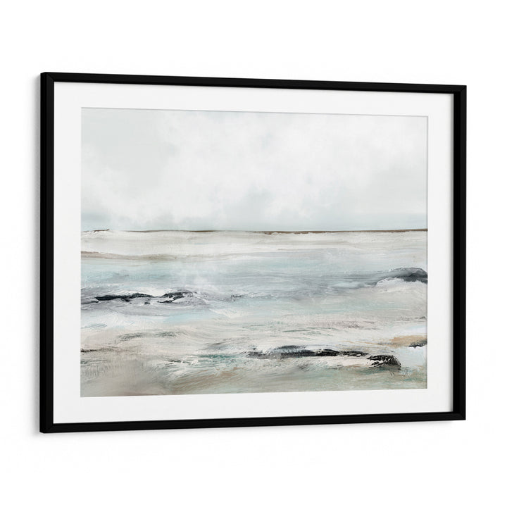 Sandybay Abstract Artwork-Black Frame With Mount-Nook At You
