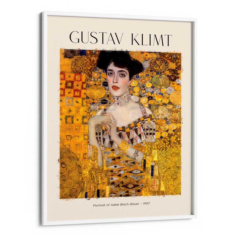 GUSTAV KLIMT - Portrait of Adele Bloch-Bauer I Wall Art Poster - XS / Matte Paper / Rolled Art - Nook At You