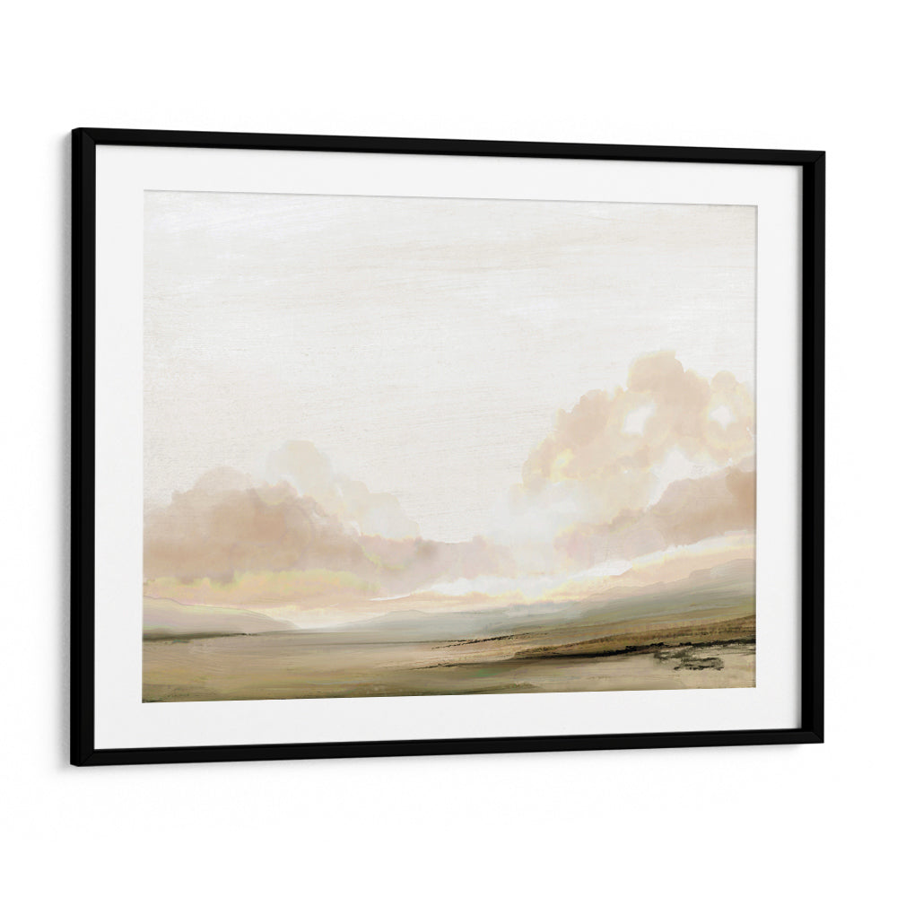 The South Abstract Artwork-Black Frame With Mount-Nook At You