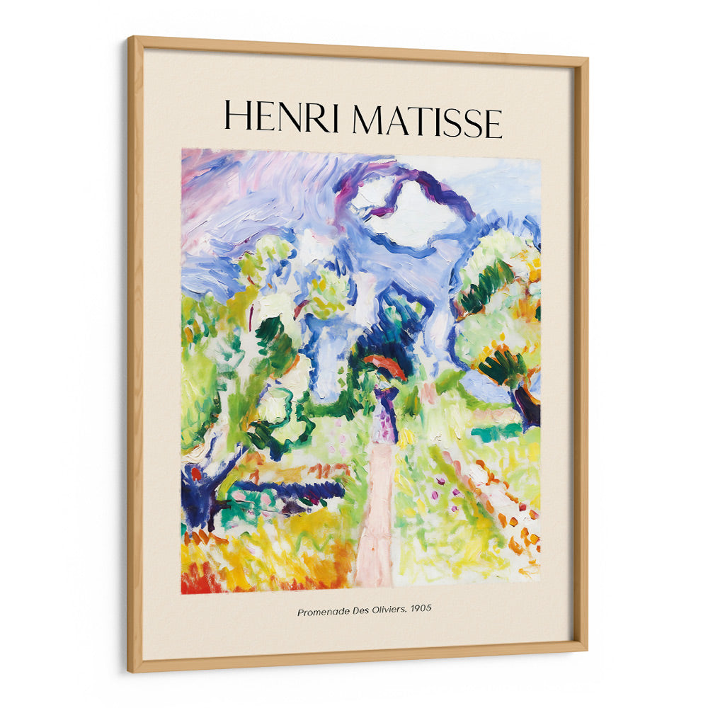 HENRI MATISSE - Promenade Des Oliviers, 1905 Exhibition Poster - XS / Matte Paper / Rolled Art - Nook At You