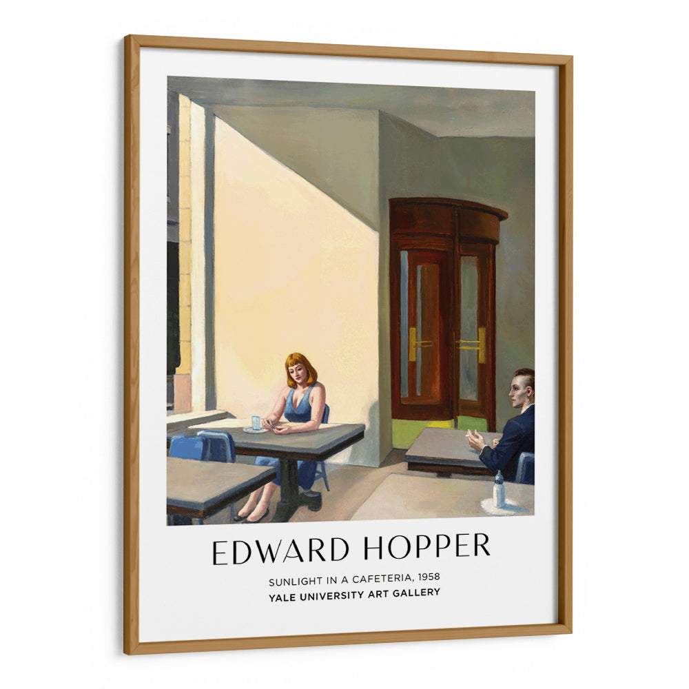 Edward Hopper - Sunlight in a cafeteria - XS / Matte Paper / Rolled Art - Nook At You