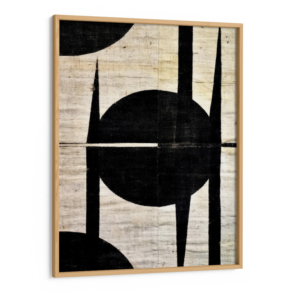 Fixed Circle Abstract Painting-Wooden Frame-Nook At You