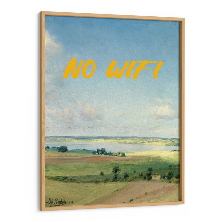 No Wifi Landscape Wall Art Painting Scenery Painting