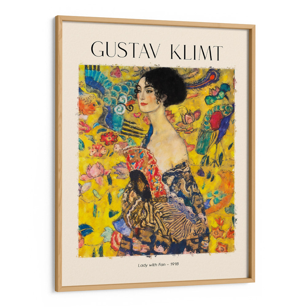 GUSTAV KLIMT - Lady with Fan - 1918