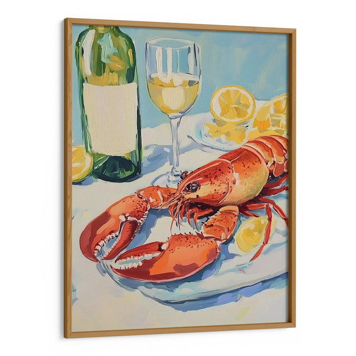 Lobster and Wine Still Life