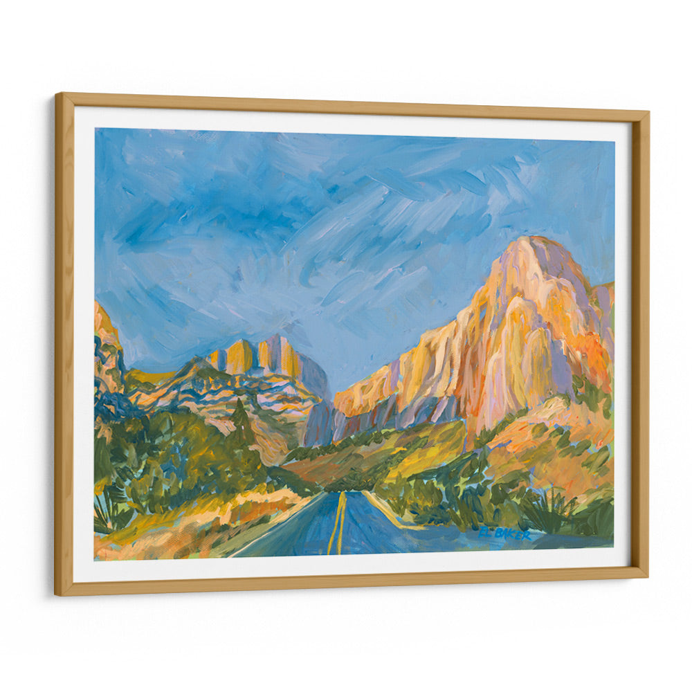 Watercolour Journey Landscape Wall Art Painting Scenery Painting