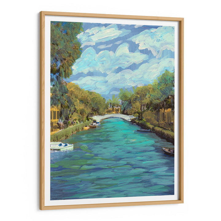 Canal Vision Art Landscape Painting