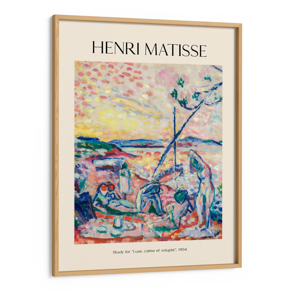 HENRI MATISSE - Study for Luxe, calme et volupté, 1904 Famous Painting - XS / Matte Paper / Rolled Art - Nook At You