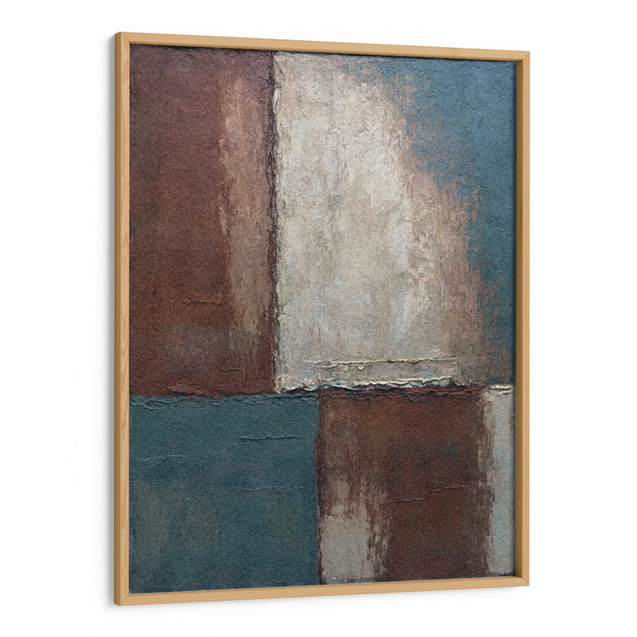 Lounge Abstract Painting-Wooden Frame-Nook At You
