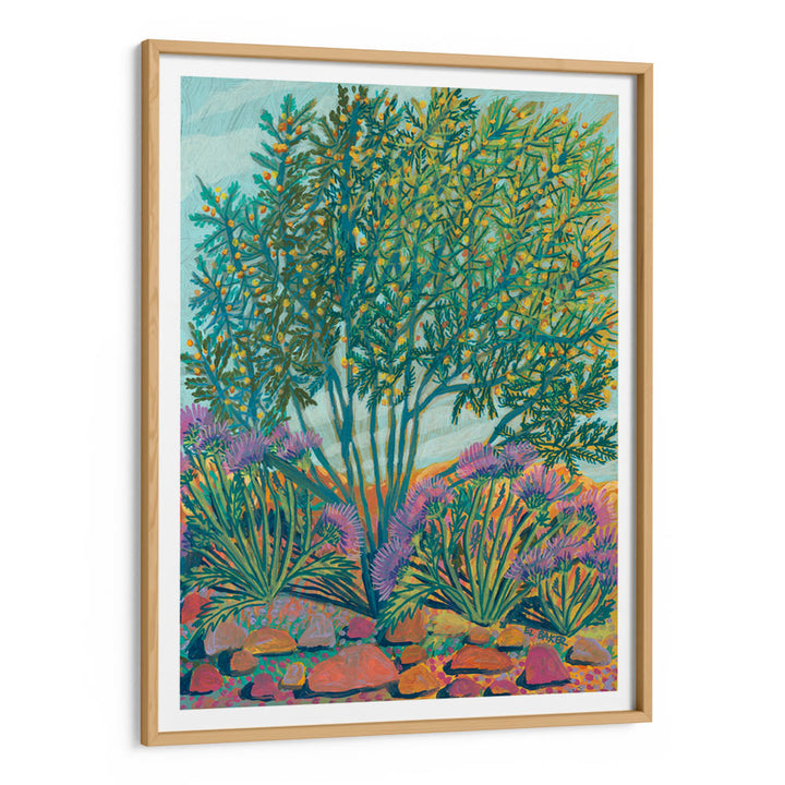 Tranquil Treetops Landscape Art