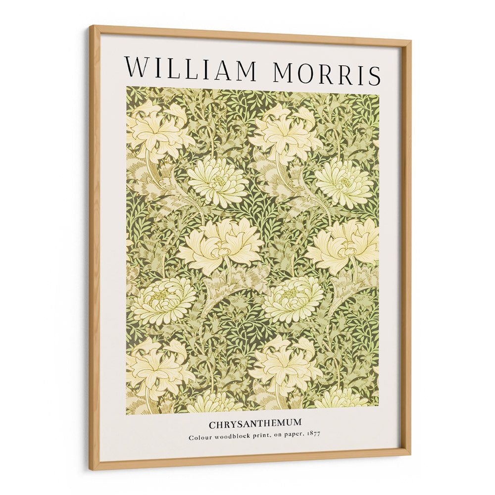 William Morris - Chrysanthemum Exhibition Poster - XS / Matte Paper / Rolled Art - Nook At You
