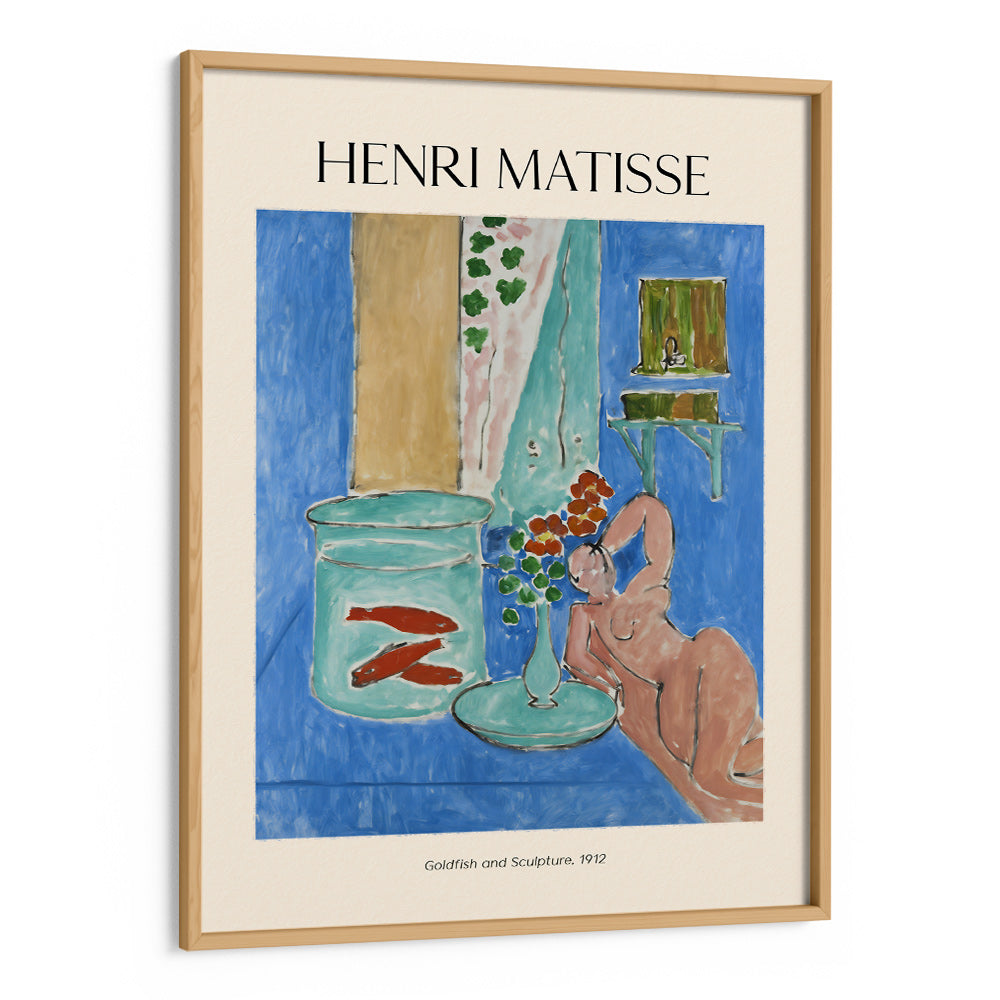 Goldfish and Sculpture, 1912 Framed Artwork - XS / Matte Paper / Rolled Art - Nook At You