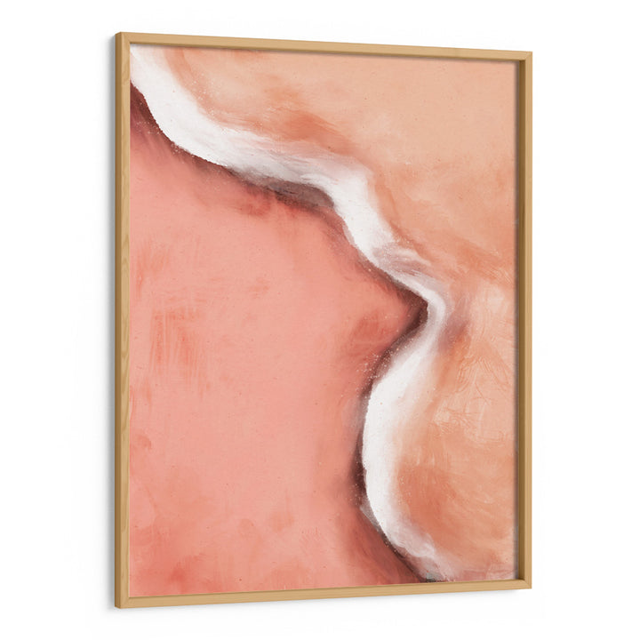 Peachy Wave Landscape Art