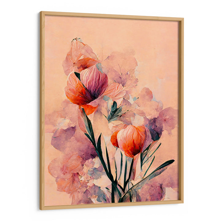 Abstract Coral Flowers
