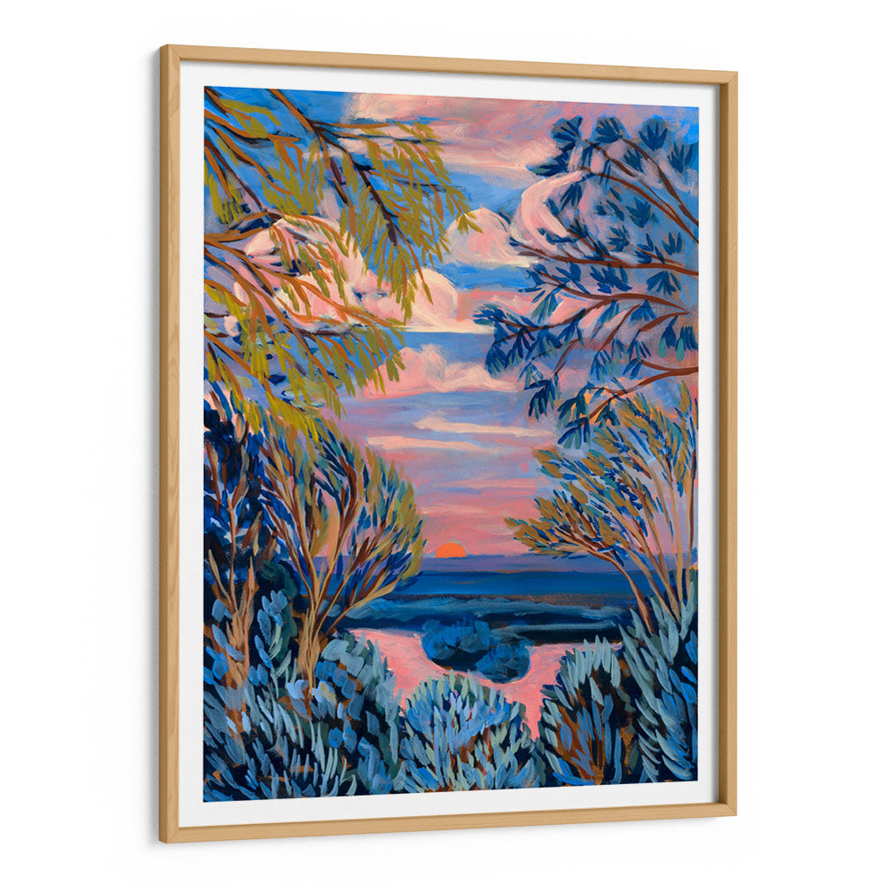 Verdant Vista Landscape Wall Art Painting Scenery Painting