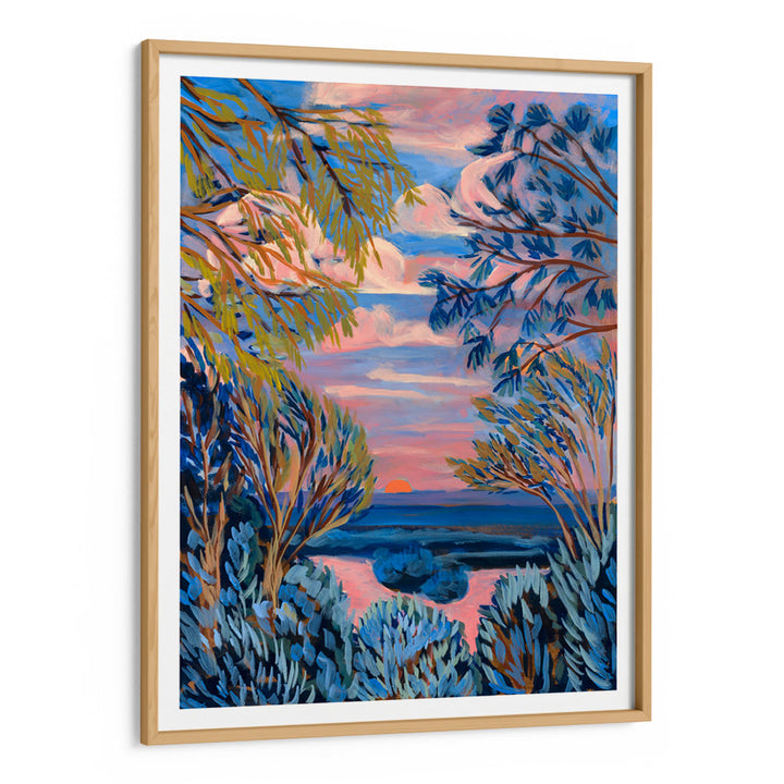 Verdant Vista Landscape Wall Art Painting Scenery Painting