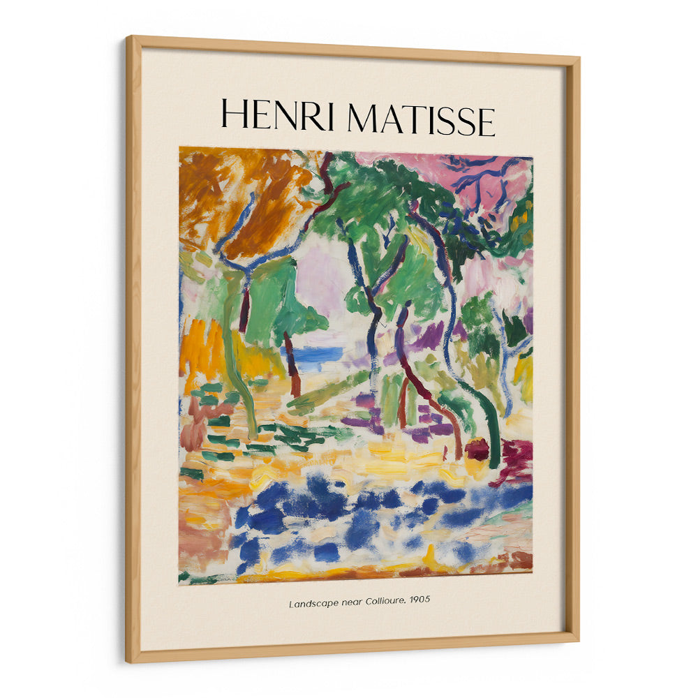 HENRI MATISSE -Landscape at Collioure Exhibition Poster - XS / Matte Paper / Rolled Art - Nook At You