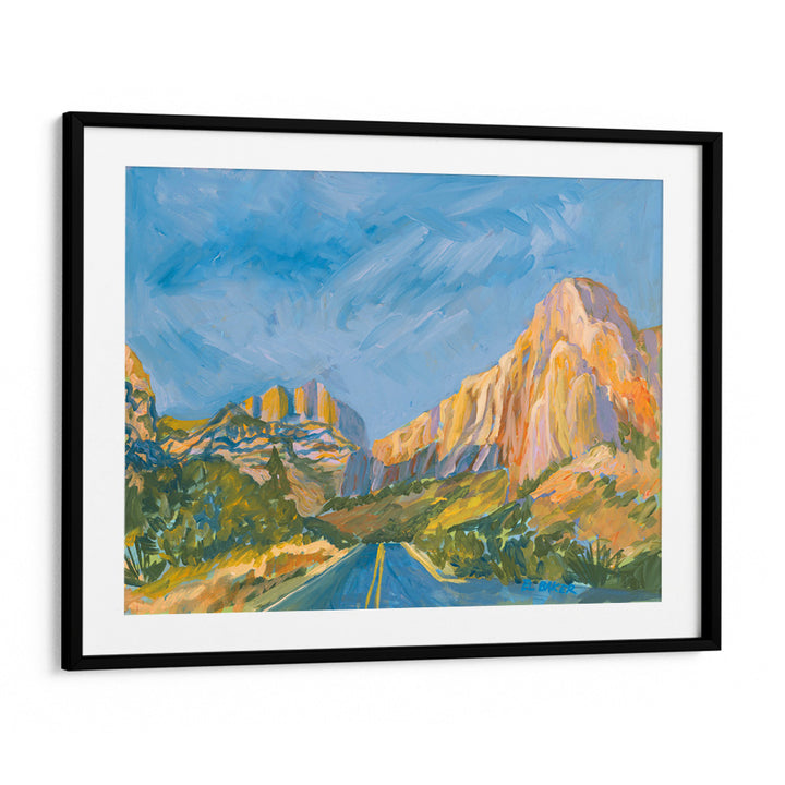 Watercolour Journey Landscape Wall Art Painting Scenery Painting