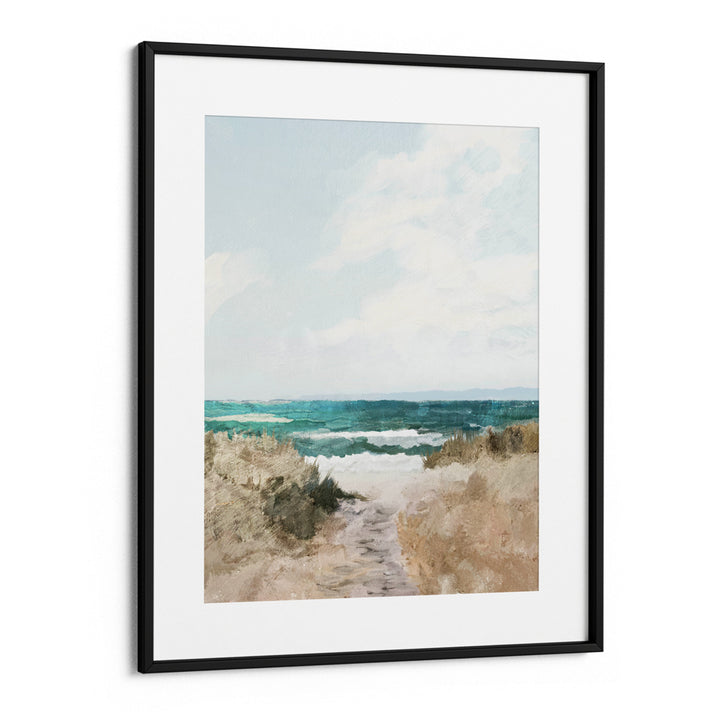 Beach Path Nature Canvas Paintings