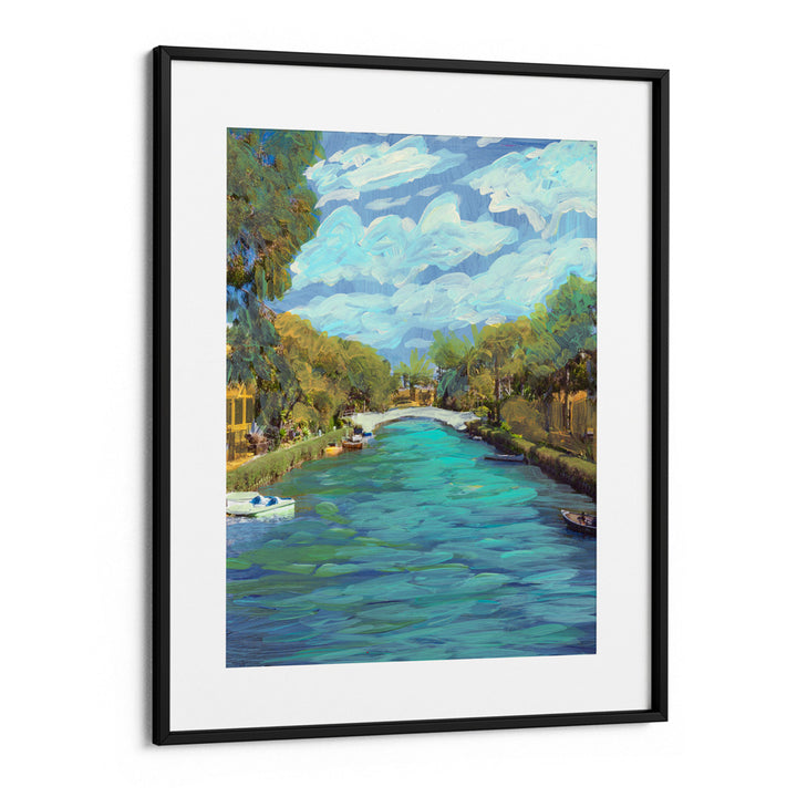 Canal Vision Art Landscape Painting