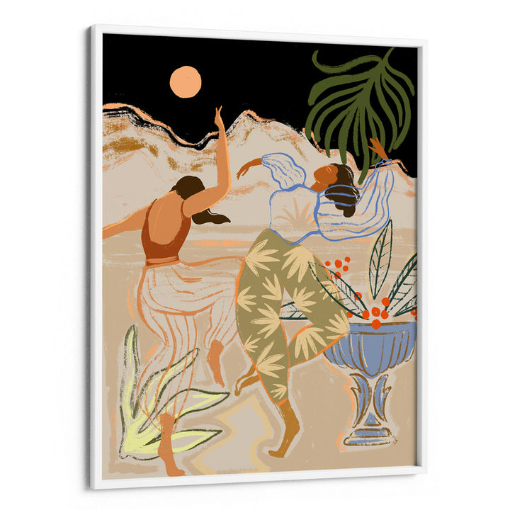 Moon light dance Landscape Art