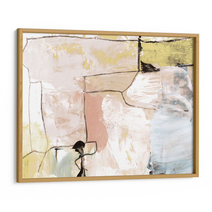 Abstract Pastels Abstract Art-Wooden Frame-Nook At You