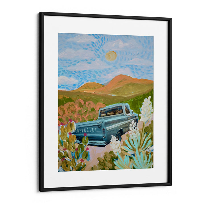 The Drive Back Nature Canvas Paintings