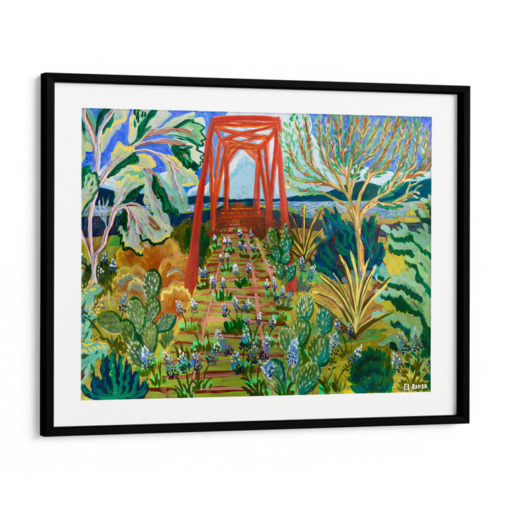Sarah's Bridge Nature Canvas Paintings