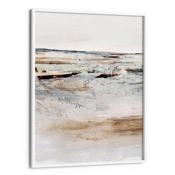 August Canvas Painting-White Frame-Nook At You