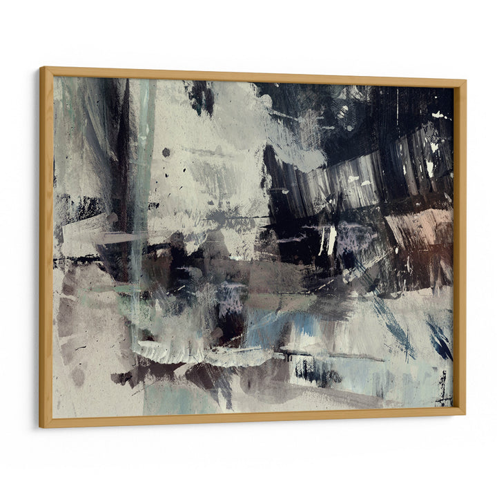 Crowded Abstract Artwork-Wooden Frame-Nook At You