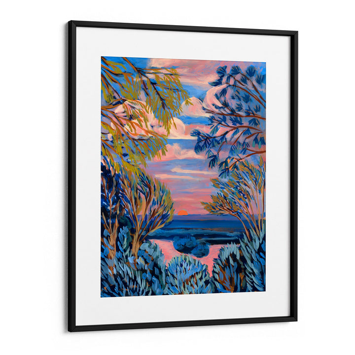 Verdant Vista Landscape Wall Art Painting Scenery Painting