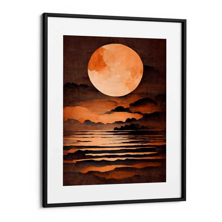 Full Moon Landscape Wall Art Painting Scenery Painting