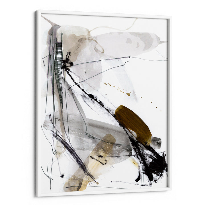 Lighthouse Canvas Painting-White Frame-Nook At You