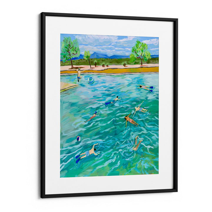 Nature's Swimming Pool Landscape Wall Art Painting Scenery Painting