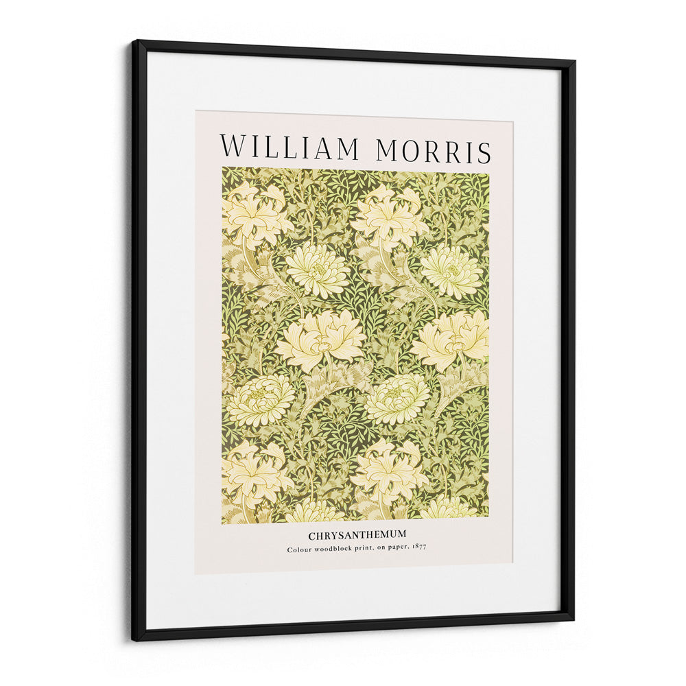 William Morris - Chrysanthemum Exhibition Poster - XS / Matte Paper / Rolled Art - Nook At You