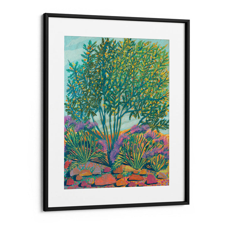 Tranquil Treetops Landscape Art