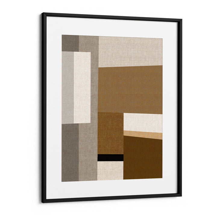 Mod Abstract Painting-Black Frame With Mount-Nook At You