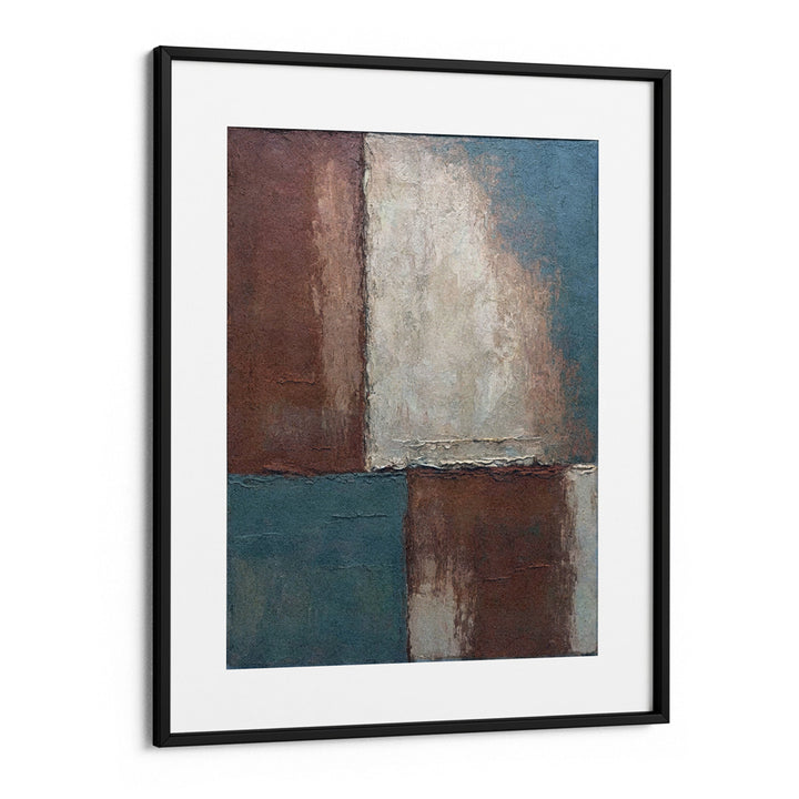 Lounge Abstract Painting-Black Frame With Mount-Nook At You