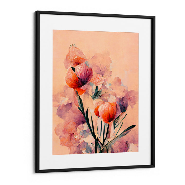Abstract Coral Flowers